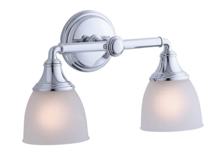 Bathroom Vanity Lighting: Kohler Lighting 10571-CP